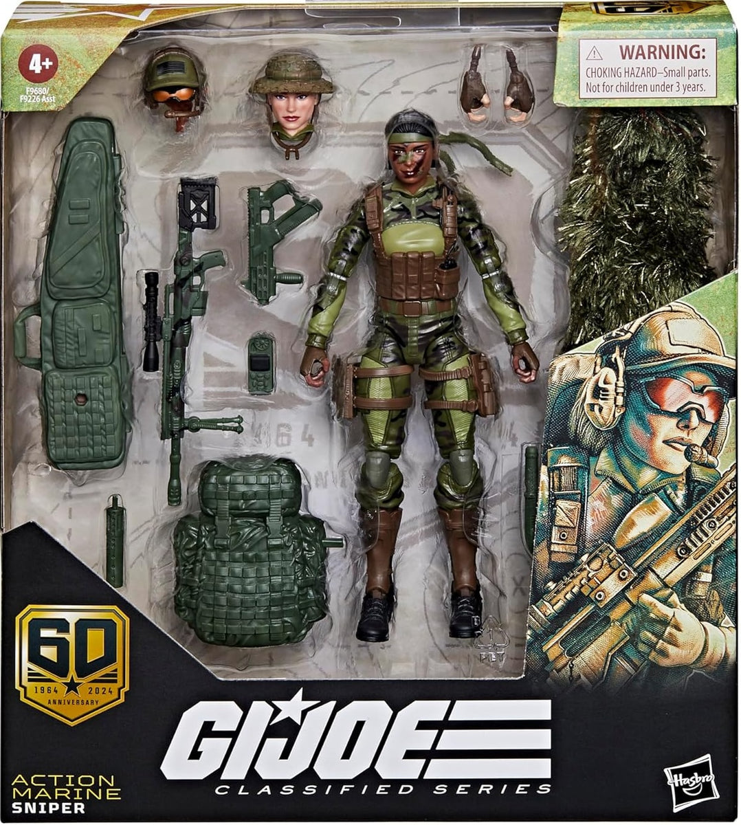 G.I. Joe - Action Marine - Sniper (Deluxe) - [60th Anniversary
