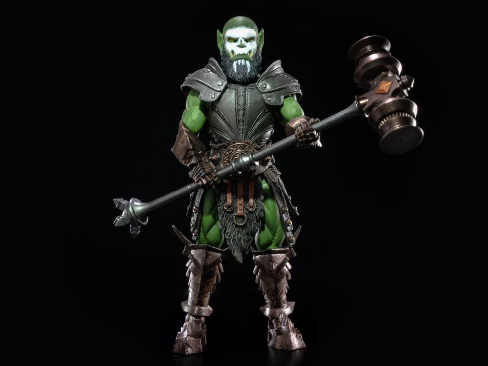 Mythic Legions Tactics: War of the Aetherblade Male Orc Deluxe Legion  Builder Figure [With Bonus Head]