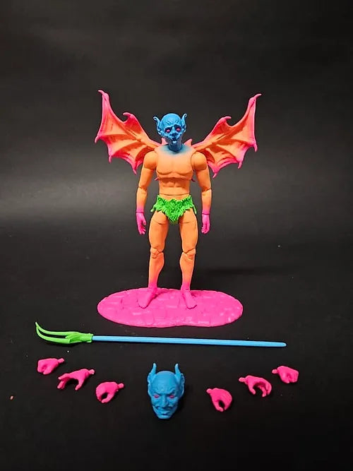 D13 - Biblical Adventures - Neon Orange Demon - Zolocon 2024