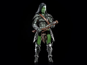Mythic Legions Tactics: War of the Aetherblade Forge Edition Female Orc Deluxe Legion Builder Figure [With Bonus Head]
