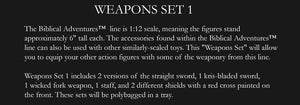 D13 - Biblical Adventures - Weapons Set One