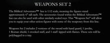 Load image into Gallery viewer, D13 - Biblical Adventures - Weapons Set Two