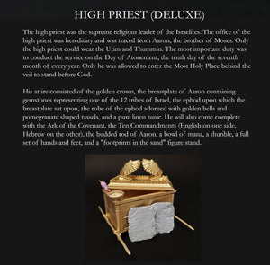 D13 - Biblical Adventures - The High Priest with Ark of Covenant [Deluxe]