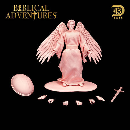 D13 - Biblical Adventures - Pink Angel - Breast Cancer Awareness