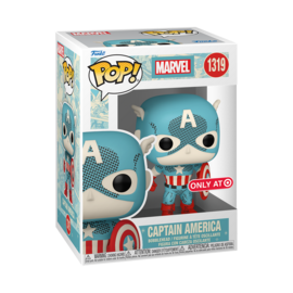 Pop! - Marvel - Captain America (Retro Reimagined) [Exclusive]