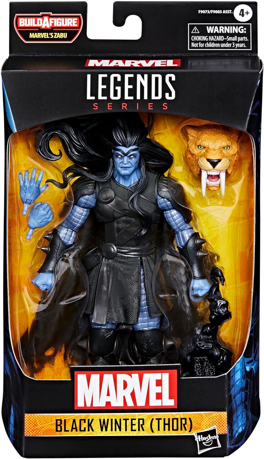 Figurine Marvel Legends Thor - Black Winter - Vague Zabu - Hasbro F9073 - Neuf