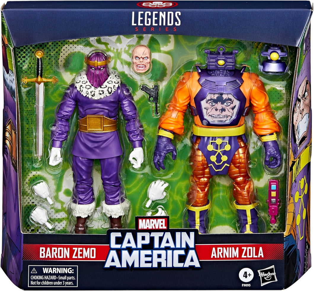 Marvel Legends Series - Baron Zemo and Arnim Zola 2 Pack - [Exclusive]