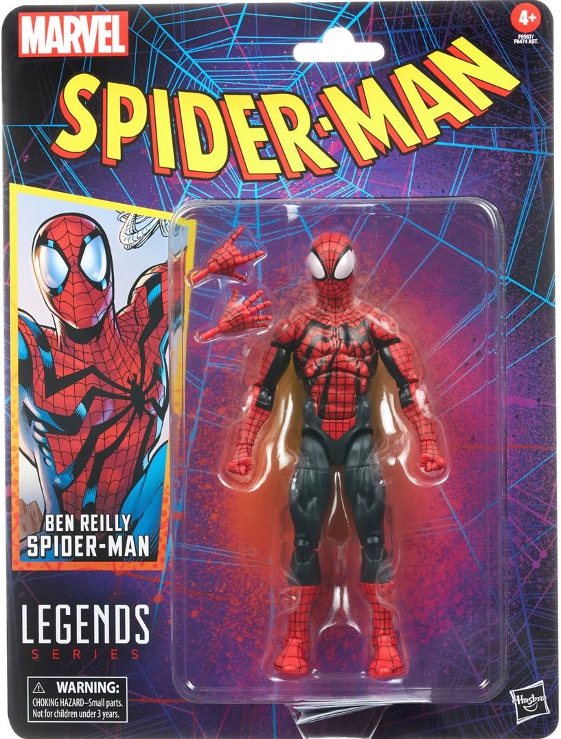 Marvel Legends Series - Ben Reilly Spider-Man (Red & Black Suit Retro)