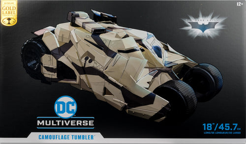 DC Multiverse - Camouflage Tumbler (Gold Label - The Dark Knight Rises) - [McFarlane][Exclusive]