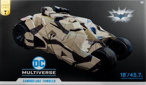 DC Multiverse - Camouflage Tumbler (Gold Label - The Dark Knight Rises) - [McFarlane][Exclusive]