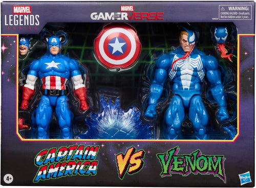 Marvel Legends Series - Captain America vs Venom [Gamerverse]