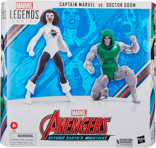 Marvel Legends Series - Captain Marvel vs Doctor Doom 2 Pack