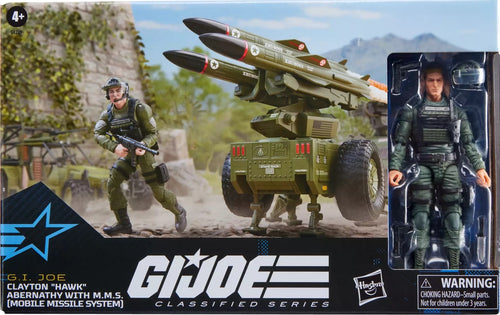 G.I. Joe - Clayton “Hawk” Abernathy with M.M.S. (Mobile Missile System) - [Classified]