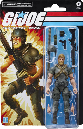 G.I. Joe - Craig “Rock ‘N Roll” McConnel - [Classified Retro]