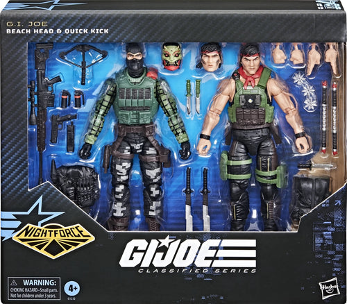 G.I. Joe - Night Force Beach Head & Quick Kick - [Classified] [Exclusive]