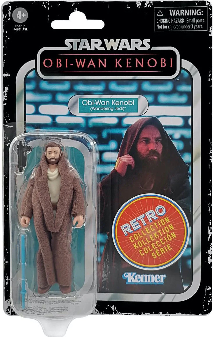 Star Wars - Obi-Wan Kenobi (Wandering Jedi) - [3.75 Retro Action Figures]