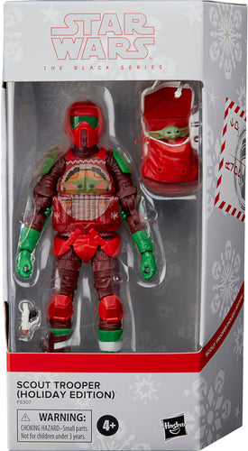 Star Wars: Black Series - Scout Trooper (Holiday) - [Holiday] [Exclusive]