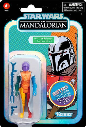 Star Wars - The Mandalorian (Prototype Edition) - [3.75 Retro Action Figures] [Exclusive]