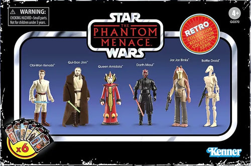 Star Wars - The Phantom Menace Multipack - [3.75 Retro Action Figures]