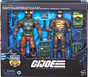 G.I. Joe - Tiger Force Roadblock, Tripwire, & M.A.C.L.E.O.D. - [Classified] [Excluisve]