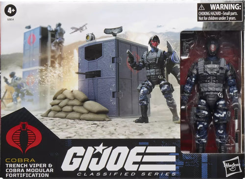 G.I. Joe - Trench Viper & Cobra Modular Fortification - [Classified] [Exclusive]