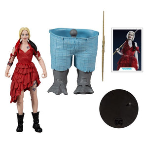 The Suicide Squad DC Multiverse Harley Quinn Action Figure (Collect to Build: King Shark)