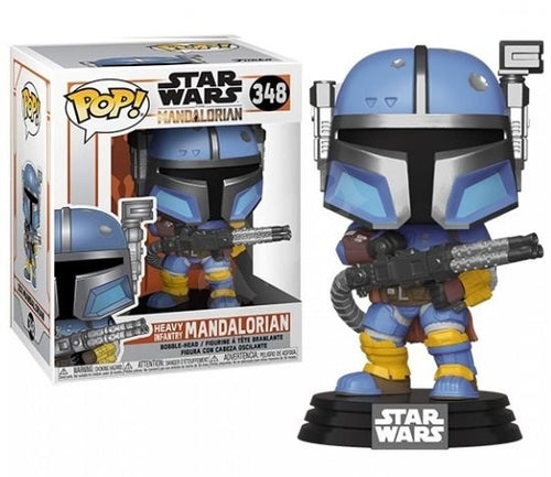 Star Wars: The Mandalorian Heavy Infantry Mandalorian Pop! Vinyl Figure