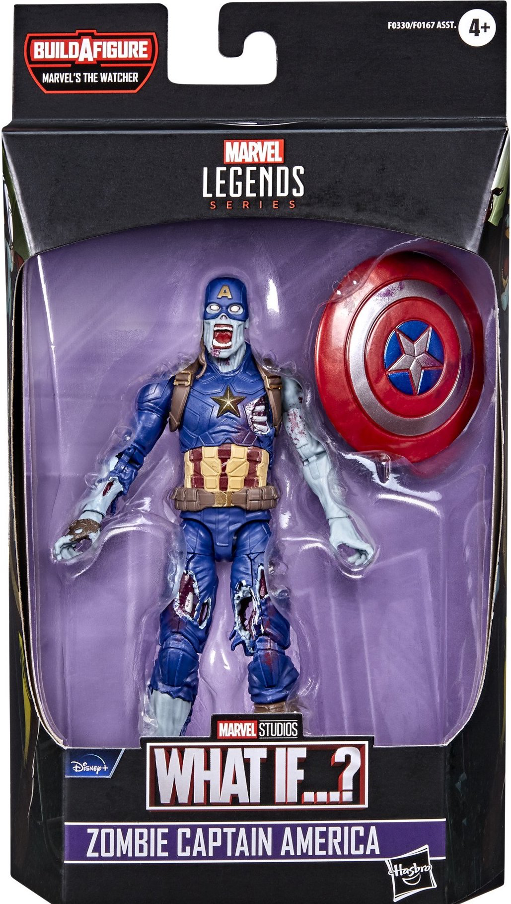 Marvel Legend Series What If…? Zombie Captain America - [Watcher]