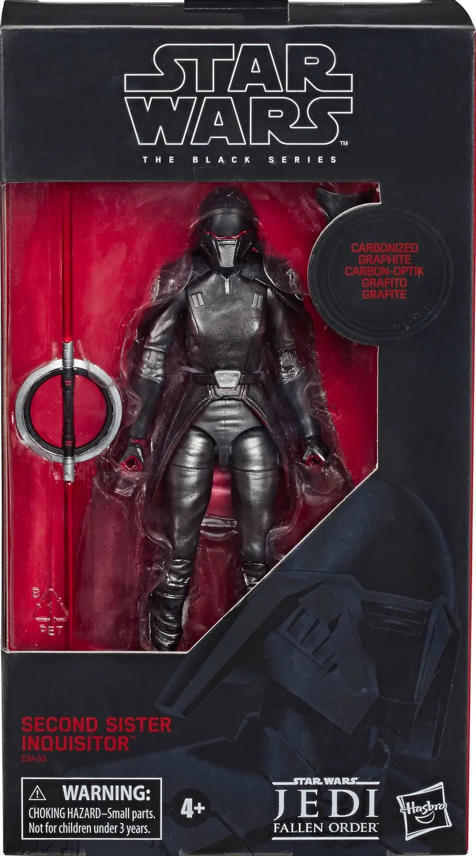 Star Wars Black Series Second Sister Inquisitor (Carbonized) - [Exclusive]
