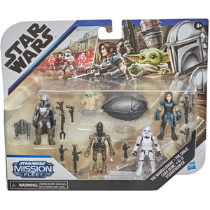 Star Wars Mission Fleet Defend the Child Action Figure Set