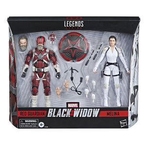 Marvel Legends Series Black Widow Guardian and Melina Vostkoff Action Figures