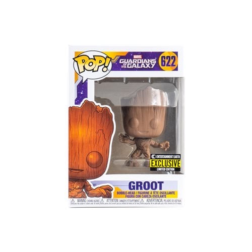 Guardians of the Galaxy Groot Wood Deco Pop! Vinyl Figure (Exclusive)