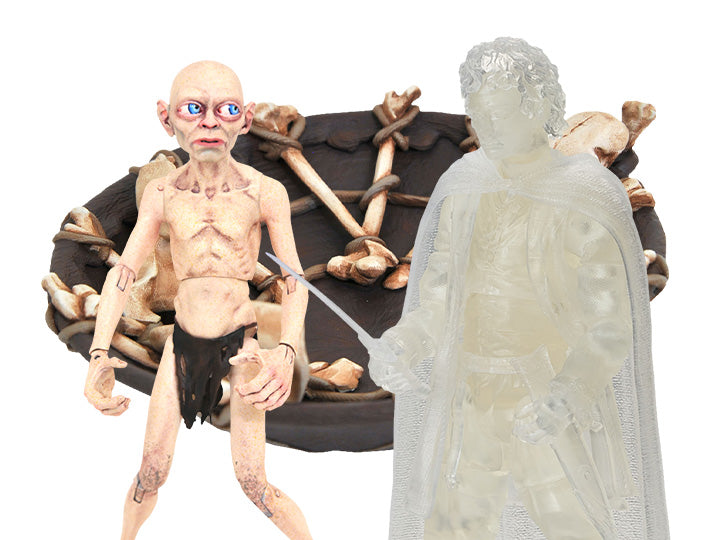 The Lord of the Rings Frodo & Gollum SDCC 2021 Exclusive Deluxe Action Figure Set