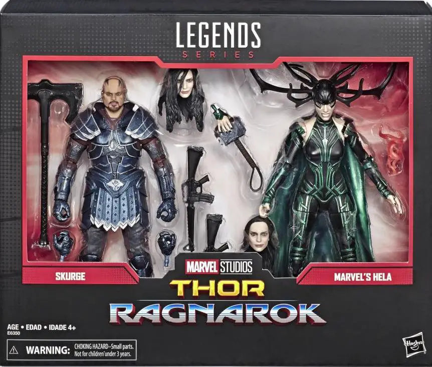 Marvel Legends 80Th Anniversary (Thor Ragnarok) Grandmaster e Korg