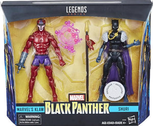 Marvel Legends Series Klaw and Shuri 2 Pack [Exclusive]