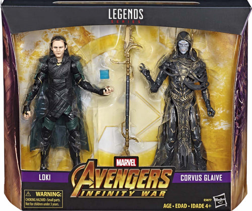 Marvel Legends Series Loki & Corvus Glaive [ Exclusive ]