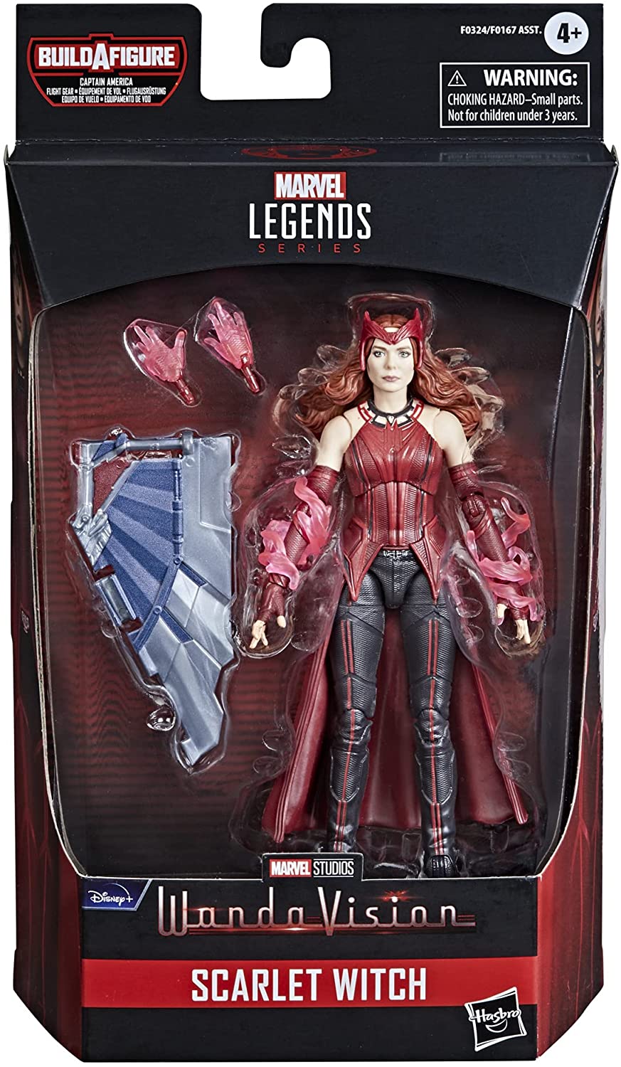 Marvel Legends Zombie Scarlet Witch Khonshu Build A