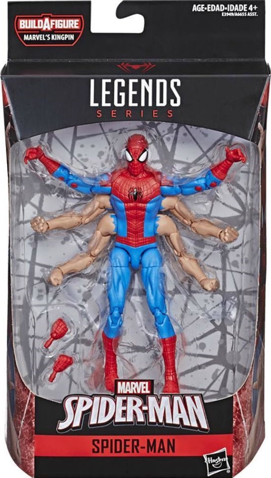 Marvel Legends Series Six Arm Spider-man ( Kingpin )