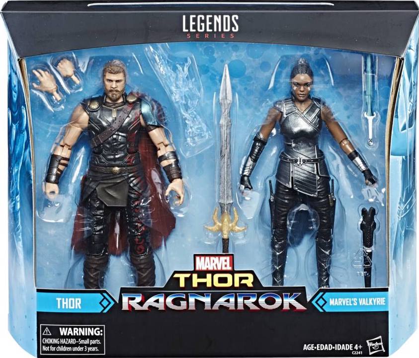 Marvel Legends Series Thor and Valkyrie 2 Pack [Exclusive]
