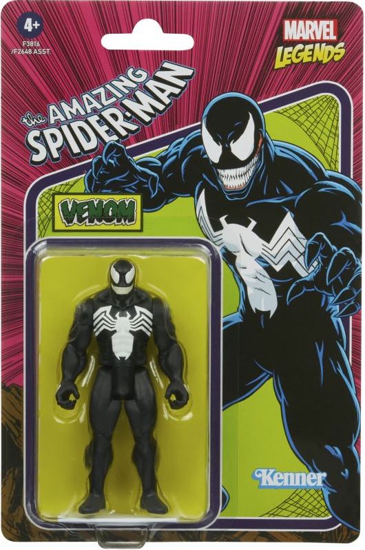 Marvel Legends Venom Retro Kenner 3.75”