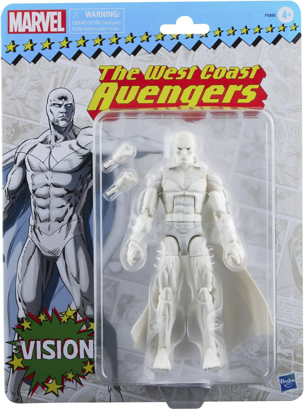 Marvel Legends Series Vision (White - Retro)